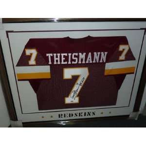  Signed Joe Theismann Jersey   Framed PSA COA   Autographed 