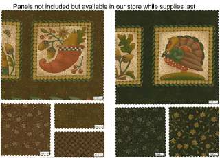 HONEYCOMB HARVEST Moda CHARMS 5 Fabric Quilt Squares  