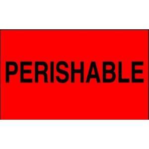  3 x 5 Special Handling Labels   Perishable Office 