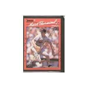  1990 Donruss Regular #612 Mark Thurmond, Baltimore Orioles 