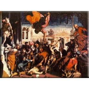   the Slave 30x23 Streched Canvas Art by Tintoretto, Jacopo Robusti