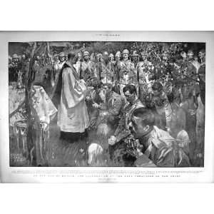   1900 Celebration Holy Communion Veldt Soldiers Service