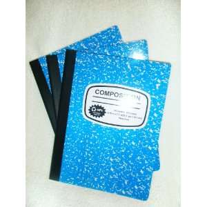 Composition Notebooks Wide  Rule   200 pages  60% recycled sheets (PKT 
