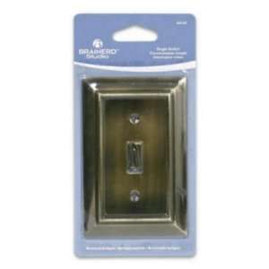  New Wall Plate Single Switch Bronze Case Pack 30   496747 