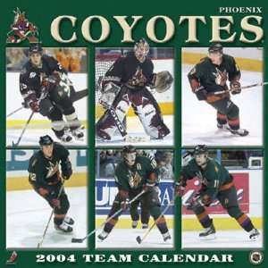  Phoenix Coyotes 2005 Wall Calendar
