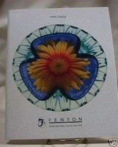Fenton Glass 1999 Catalog+Price Sheet.  