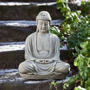    Small Temple Buddha Statue   Frontgate Patio, Lawn & Garden