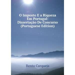   §Ã£o De Concurso (Portuguese Edition) Bento Carqueja Books