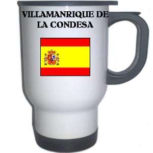   (Espana)   VILLAMANRIQUE DE LA CONDESA White Stainless Steel Mug