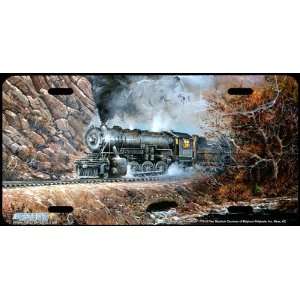 7704 Spirit of the Conductor Train License Plate Car Auto Novelty 