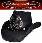 Montecarlo HEAD N HOOF Shantung Panama Straw Cowboy Hat