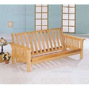   in Mission Style Oak Finish Sofa Bed (Frame Only) Furniture & Decor