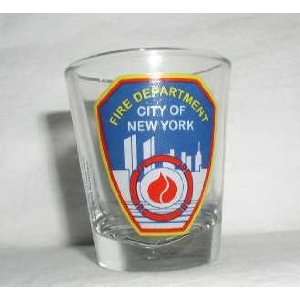  FIRE DEPT. NEW YORK ONE OUNCE SHOTGLASS