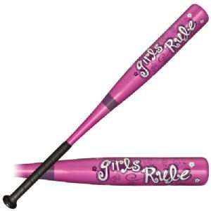  Rawlings Rule Girls Youth T Ball Bat (25/13) Sports 