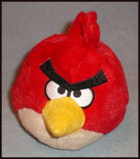 Commonwealth Angry Birds Plush Toy 5 Red Bird New  