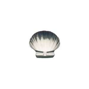   Serve Dish, Shell Design, 5 1/4 in, Frosty Finish