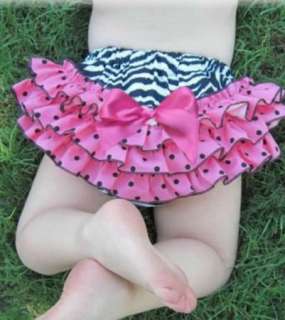 New Girl Baby Satin Ruffle Pants New Bloomers Nappy Cover Skirt Dress 