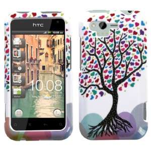 Love Tree HARD Protector Case Snap on Phone Cover for Verizon HTC 