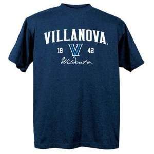   Wildcats VU NCAA Navy Short Sleeve T Shirt 2Xlarge