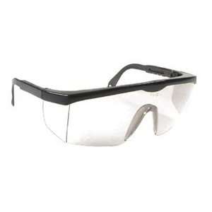  Shark Safety Glasses Clear Anti Fog Lens Black Frame 1 
