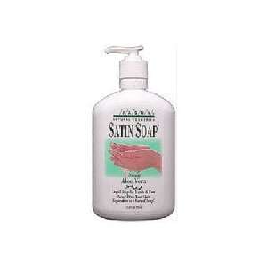  JASON NATURAL PRODUCTS Satin Soap Aloe Vera w/Pump 16 OZ 
