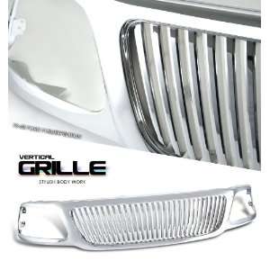 Ford 1999 2002 Expedition Suv Vertical Style (Chrome) Chromed 1Pc 