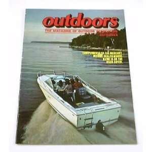  1977 77 OUTDOORS Boat MAGAZINE Brochure Mercury Mercruiser 