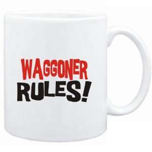  Mug White  Waggoner rules  Male Names Sports 