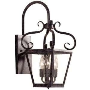 Vineyard Hill Collection 3 Light 20 Country Rust Outdoor Wall Lantern 