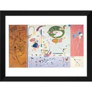  Wassily Kandinsky FRAMED Art 28x36 Parties Diverses 