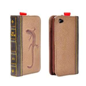   iphone 4/iphone 4s Gray Gecko Print on Front Cell Phones