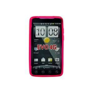  Cellet Hot Pink Flexi Case For HTC Evo 4G Cell Phones 