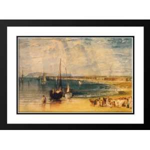   Mallord William 38x28 Framed and Double Matted Weymouth, Dorsetshire
