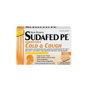  Sudafed PE Non Drowsy, Multi Symptom, Cold & Cough, Coated 