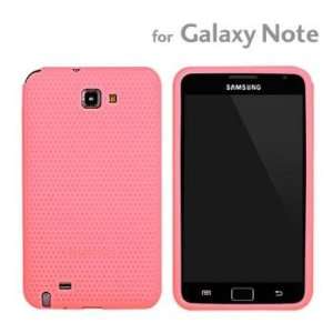  VERUS Premium Silicon Casefor Galaxy Note (Pink 
