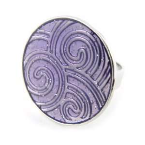  Ring french touch Les Acidulés purple. Jewelry