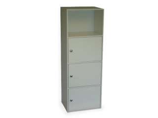 Convenience Concepts XTRA Storage Three (3) Door Cabinet   White 