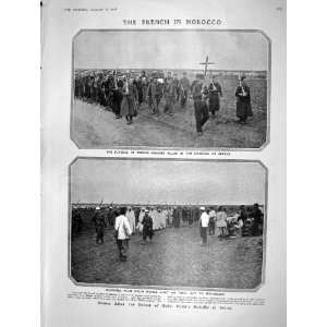    1908 FRENCH SOLDIERS MOROCCO SETTAT MEHALLA RUTLAND