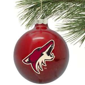  Phoenix Coyotes Red Traditional Ornament Sports 
