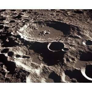  Craters on the Far side of the Moon NASA 8x10 Silver 