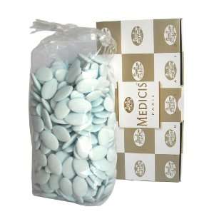 French Chocolate Dragees, 70% Cocoa, White Color 1kg (2.2lbs)  