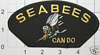 Seabees Can Do patch U.S. Navy MILSPEC GRADE  