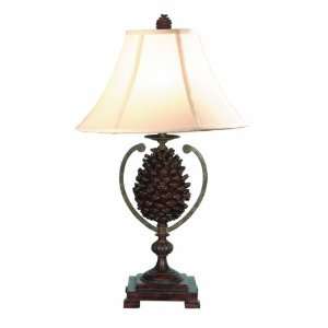  Crestview Pinecone Table Lamp CVA41