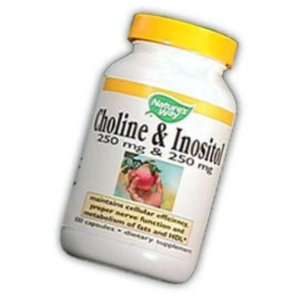  Natures Way Choline & Inositol   100 Capsules Health 