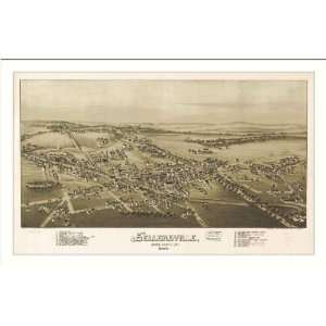  Historic Sellersville, Pennsylvania, c. 1894 (M) Panoramic 