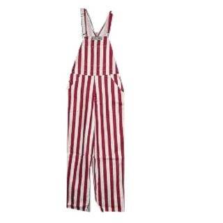  Crimson & White Striped Overalls Explore similar items