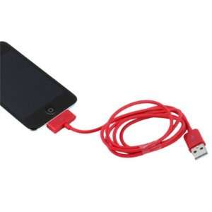  Red USB Data Cable And Charge For Apple iPad 2 The New 