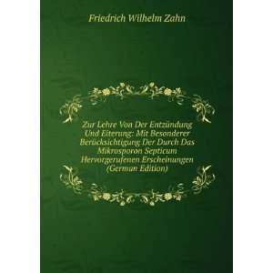   Erscheinungen (German Edition) Friedrich Wilhelm Zahn Books
