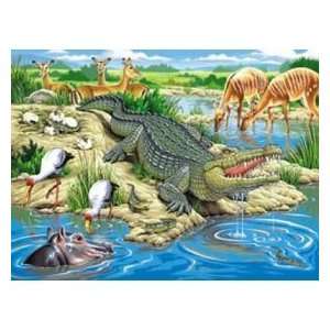  Croco + Crocodile Jigsaw Puzzle 35pc Toys & Games