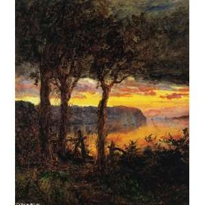 Hand Made Oil Reproduction   Jasper Francis Cropsey   24 x 28 inches  